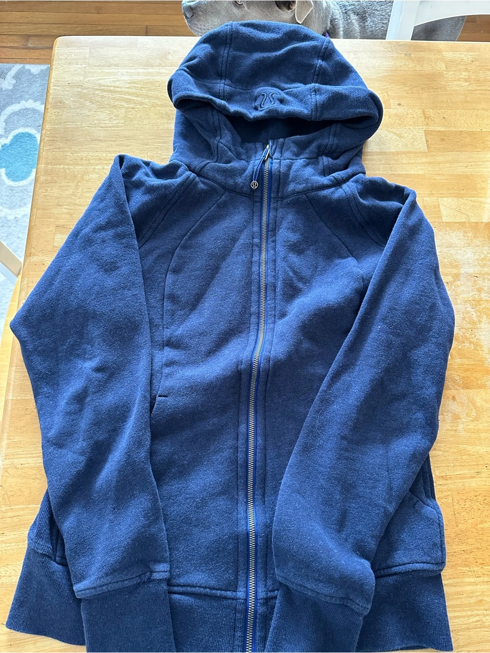 Lululemon full-zip scuba hoodie size 10